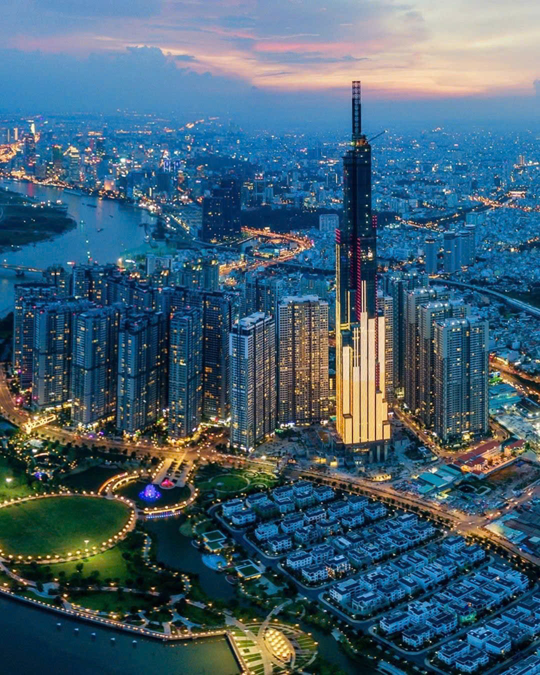 Toàn cảnh thành phố Hồ Chí Minh